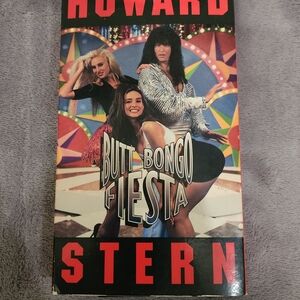 Howard Stern Butt Bongo Fiesta VHS